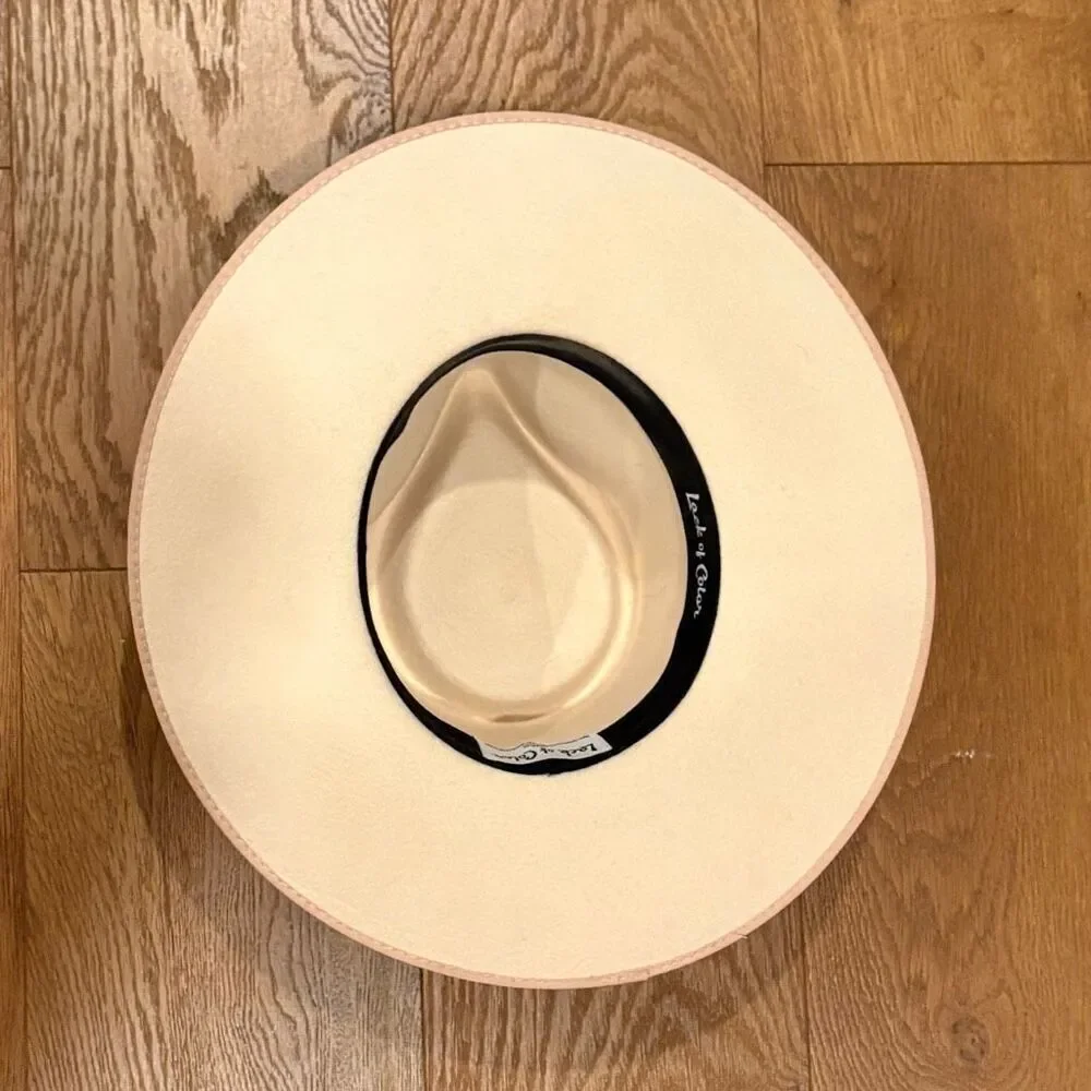 Lack of Color Ivory Rancher Hat 100% Wool $178.00 Size S